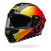 Bell-race-star-dlx-flex-street-motorcycle-helmet-offset-gloss-black-red-front-left