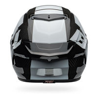 Bell-race-star-dlx-flex-street-motorcycle-helmet-offset-gloss-black-white-back