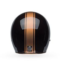 Bell-custom-500-culture-classic-open-face-motorcycle-helmet-rally-gloss-black-bronze-back
