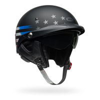 Bell-pit-boss-street-motorcycle-helmet-banner-matte-black-red-front-right