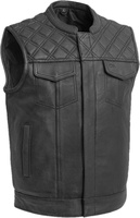 Downside-mens-motorcycle-leather-vest-black-cutout