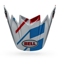 Bell-moto-9-flex-dirt-motorcycle-visor-spare-part-banshee-gloss-white-red-top