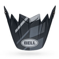 Bell-moto-9-flex-dirt-motorcycle-visor-spare-part-banshee-satin-black-silver-top