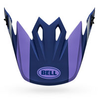 Bell-mx-9-mips-dirt-motorcycle-visor-spare-part-dart-gloss-purple-white-top