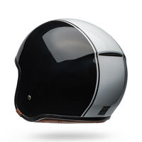 Bell-tx501-street-motorcycle-helmet-rally-gloss-black-white-back-left