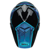 Bell-moto-9s-flex-dirt-motorcycle-helmet-sprite-gloss-black-blue-top