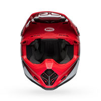 Bell-moto-9s-flex-dirt-motorcycle-helmet-rail-gloss-red-white-front