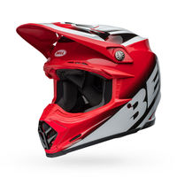 Bell-moto-9s-flex-dirt-motorcycle-helmet-rail-gloss-red-white-front-left