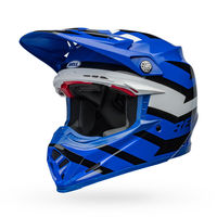 Bell-moto-9s-flex-dirt-motorcycle-helmet-banshee-gloss-blue-white-front-left