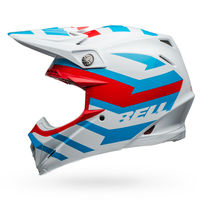 Bell-moto-9s-flex-dirt-motorcycle-helmet-banshee-gloss-white-red-left