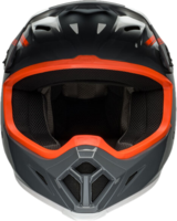 Bell-mx-9-mips-dirt-motorcycle-helmet-dart-gloss-charcoal-orange-front-cutout