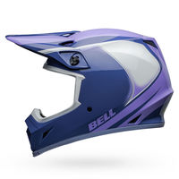 Bell-mx-9-mips-dirt-motorcycle-helmet-dart-gloss-purple-white-left