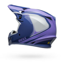 Bell-mx-9-mips-dirt-motorcycle-helmet-dart-gloss-purple-white-back-left