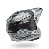 Bell-moto-10-spherical-dirt-motorcycle-helmet-cortex-gloss-silver-gray-back-right
