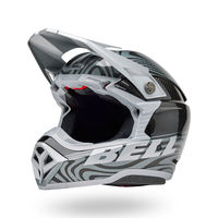 Bell-moto-10-spherical-dirt-motorcycle-helmet-cortex-gloss-silver-gray-front-left