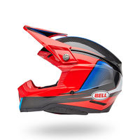 Bell-moto-10-spherical-dirt-motorcycle-helmet-evade-gloss-red-black-left