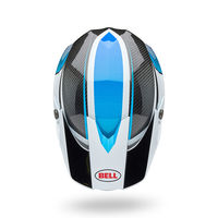 Bell-moto-10-spherical-dirt-motorcycle-helmet-evade-gloss-white-blue-top