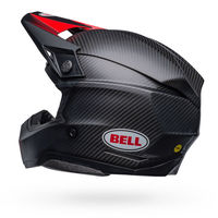Bell-moto-10-spherical-dirt-motorcycle-helmet-satin-gloss-red-black-back-left