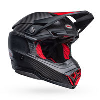 Bell-moto-10-spherical-dirt-motorcycle-helmet-satin-gloss-red-black-front-right