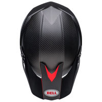 Bell-moto-10-spherical-dirt-motorcycle-helmet-satin-gloss-red-black-top