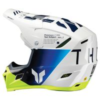 Thor_reflex_sport_strike_helmet_white_navy_green_rollover