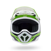 Bell-mx-9-mips-dirt-motorcycle-helmet-rift-green-white-front