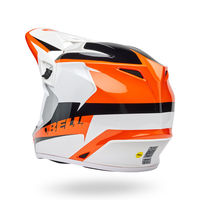 Bell-mx-9-mips-dirt-motorcycle-helmet-rift-orange-white-back-left