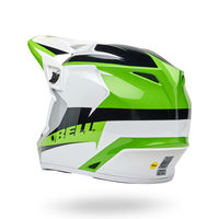 Bell-mx-9-mips-dirt-motorcycle-helmet-rift-green-white-back-left