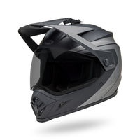 Bell-mx-9-adventure-mips-dirt-motorcycle-helmet-blackout-matte-black-gray-front-left