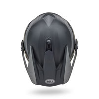 Bell-mx-9-adventure-mips-dirt-motorcycle-helmet-blackout-matte-black-gray-top