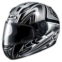 HJC HJC Snowmobile Helmet CL-15 Orbit Blue Silver Black Graphics Adult Size L W/ Bag 