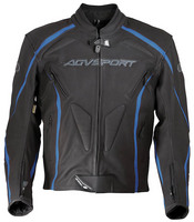 Agvsport_jacket_leather_dragon_blue