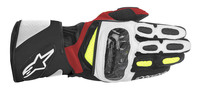 Sp2_leather_glove_black_white_red_yellowfluo_6