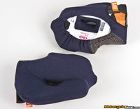 Arai Cheek Pads XD3 Grey Dry Cool Cheekpads Set Pair Helmet Padding XD-3 XD 3 VX 