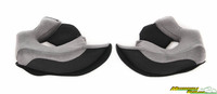 Bell Qualifier DLX Helmet Replacement Cheek Pads Black 