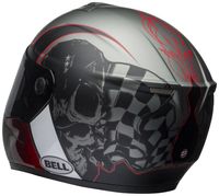 Bell-srt-street-helmet-hart-luck-skull-gloss-matte-charcoal-white-red-back-left