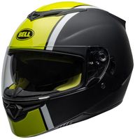 Bell-rs-2-street-helmet-rally-gloss-black-white-hi-viz-yellow-front-left