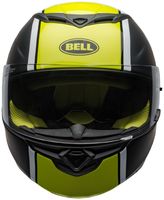 Bell-rs-2-street-helmet-rally-gloss-black-white-hi-viz-yellow-front