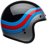 Bell-custom-500-culture-helmet-pulse-gloss-black-blue-red-right
