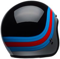 Bell-custom-500-culture-helmet-pulse-gloss-black-blue-red-back-right