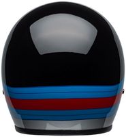 Bell-custom-500-culture-helmet-pulse-gloss-black-blue-red-back