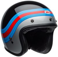 Bell-custom-500-culture-helmet-pulse-gloss-black-blue-red-front-right