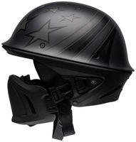 Bell-rogue-cruiser-helmet-honor-matte-titanium-black-left