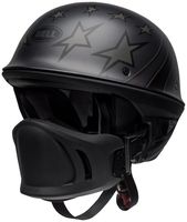 Bell-rogue-cruiser-helmet-honor-matte-titanium-black-front-left