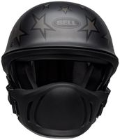 Bell-rogue-cruiser-helmet-honor-matte-titanium-black-front