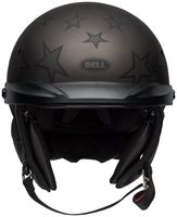 Bell-pit-boss-cruiser-helmet-honor-matte-titanium-black-front