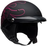 Bell-pit-boss-cruiser-helmet-catacombs-matte-black-pink-pin-front-right