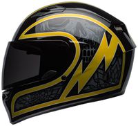 Bell-qualifier-street-helmet-scorch-gloss-black-gold-flake-left