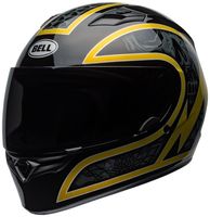 Bell-qualifier-street-helmet-scorch-gloss-black-gold-flake-front-left