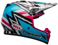 Bell-mx-9-mips-dirt-helmet-tagger-asymmetric-gloss-blue-pink-right